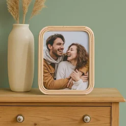 Discount Ornami Cadre photo en rotin 21x29,7cm