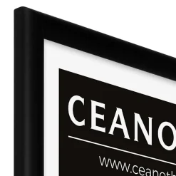 Ceanothe Cadre photo essentiel exposition noir 50x70 cm Fabriqué en France* Cadre 50 X 70 Cm
