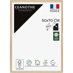 Ceanothe Cadre photo essentiel exposition brut 50x70 cm Fabriqué en France* Cadre 50 X 70 Cm