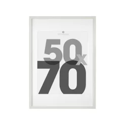 New Atmosphera Créateur D'Intérieur Cadre photo Eva - bois - blanc - 50x70 cm - Atmosphera