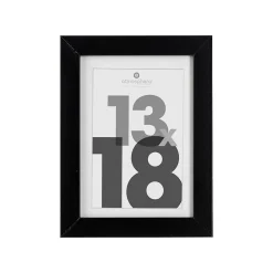 Atmosphera Créateur D'Intérieur Cadre photo Eva - bois et verre - noir - 13x18 cm - Atmosphera* Cadre 13 X 18 Cm