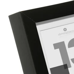 Atmosphera Créateur D'Intérieur Cadre photo Eva - bois et verre - noir - 13x18 cm - Atmosphera* Cadre 13 X 18 Cm