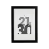 Atmosphera Créateur D'Intérieur Cadre photo Eva - bois et verre - noir - 21x30 cm - Atmosphera* Cadre