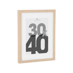 Discount Atmosphera Créateur D'Intérieur Cadre photo Eva - bois et verre - 30x40 cm - Atmosphera