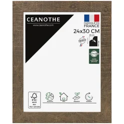 Ceanothe Cadre photo fauve 24x30 cm Fabriqué en France* Cadre