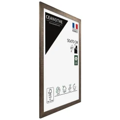 Ceanothe Cadre photo fauve 50x70 cm Fabriqué en France* Cadre 50 X 70 Cm