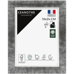 Brio Cadre photo hades acier 18x24 cm Fabriqué en France* Cadre 18 X 24 Cm|Cadre