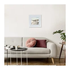 Ceanothe Cadre photo karma blanc 30x30 cm Fabriqué en France* Cadre