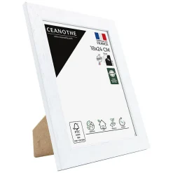Ceanothe Cadre photo karma blanc 18x24 cm Fabriqué en France* Cadre 18 X 24 Cm