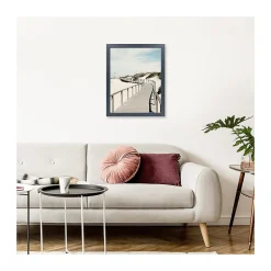 Ceanothe Cadre photo karma gris bleuté 40x50 cm Fabriqué en France* Cadre 40 X 50 Cm