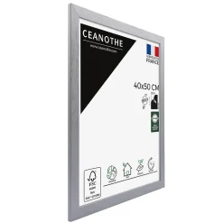 Ceanothe Cadre photo karma gris 40x50 cm Fabriqué en France* Cadre 40 X 50 Cm