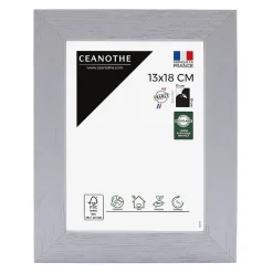 Sale Ceanothe Cadre photo karma gris 13x18 cm Fabriqué en France