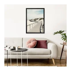 Discount Ceanothe Cadre photo karma noir 50x70 cm Fabriqué en France