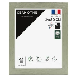 Ceanothe Cadre photo karma tilleul 24x30 cm Fabriqué en France* Cadre