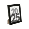 Atmosphera Créateur D'Intérieur Cadre photo Lise - bois et verre - noir - 20x25 cm - Atmosphera* Cadre