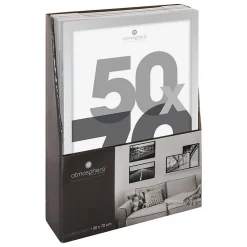 Discount Atmosphera Créateur D'Intérieur Cadre photo Lise - verre - blanc - 50x70 cm - Atmosphera