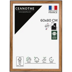 Best Ceanothe Cadre photo loft noir 60x80 cm Fabriqué en France