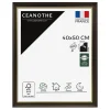 Ceanothe Cadre photo luna ébène doré 40x50 cm Fabriqué en France* Cadre 40 X 50 Cm