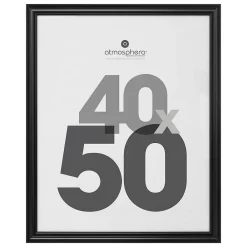 Sale Atmosphera Créateur D'Intérieur Cadre photo Mae en bois 40x50cm noir - Atmosphera