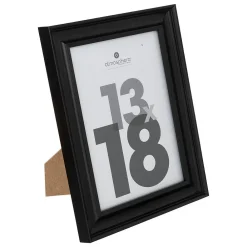 Atmosphera Créateur D'Intérieur Cadre photo Mae en bois 13x18cm noir - Atmosphera