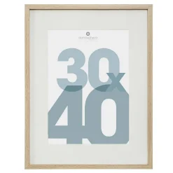 Sale Atmosphera Créateur D'Intérieur Cadre photo Manu - bois et verre - 30x40 cm - Atmosphera