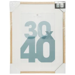 Sale Atmosphera Créateur D'Intérieur Cadre photo Manu - bois et verre - 30x40 cm - Atmosphera