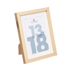 Outlet Atmosphera Créateur D'Intérieur Cadre photo Manu - doré - bois 13x18 cm - Atmosphera