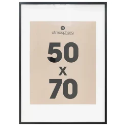 Hot Atmosphera Créateur D'Intérieur Cadre photo Manu noir 50x70cm - Atmosphera