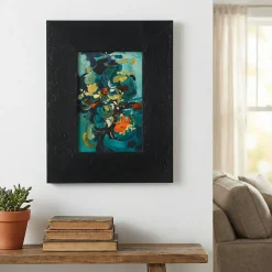 Clearance Colours Cadre photo noir Lissea l.50 x H.70 cm