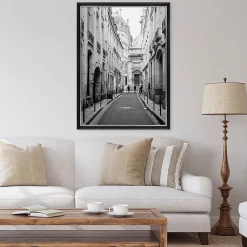 Ceanothe Cadre photo pandore noir argent 50x70 cm Fabriqué en France