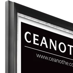 Ceanothe Cadre photo pandore noir argent 50x70 cm Fabriqué en France