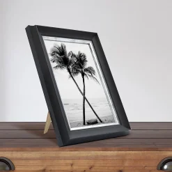 Ceanothe Cadre photo pandore noir argent 13x18 cm Fabriqué en France* Cadre 13 X 18 Cm