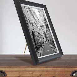 Sale Ceanothe Cadre photo pandore noir argent 18x24 cm Fabriqué en France