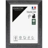 Brio Cadre photo perle noir 13x18 cm Fabriqué en France* Cadre 13 X 18 Cm|Cadre