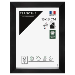 Ceanothe Cadre photo precious carbone 13x18 cm Fabriqué en France* Cadre 13 X 18 Cm