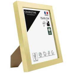 Outlet Ceanothe Cadre photo precious doré 13x18 cm Fabriqué en France