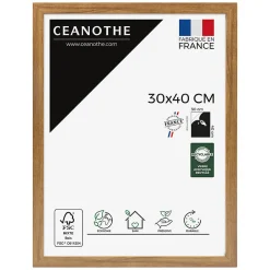 Discount Ceanothe Cadre photo precious noyer 30x40 cm Fabriqué en France