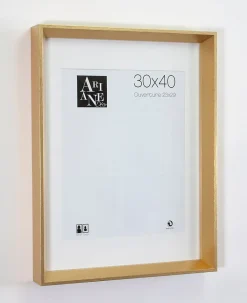 Cadre photo Roma style glamour doré l.30xH.40cm* Cadre 30 X 40 Cm - A3