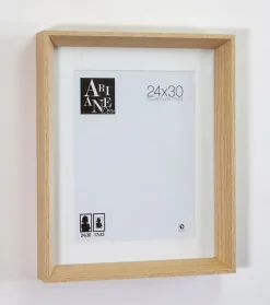 Ariane Cadre photo Roma style nature contemporain chêne l.24xH.30cm* Cadre