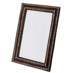 Clearance Chehoma Cadre photo résine marron 18x13cm