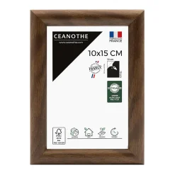 Online Ceanothe Cadre photo shelter ébène 10x15 cm Fabriqué en France
