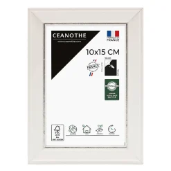 Ceanothe Cadre photo vittoria blanc 10x15 cm Fabriqué en France* Cadre