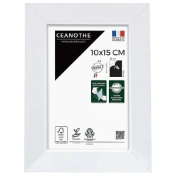 Online Ceanothe Cadre photo wild blanc 10x15 cm Fabriqué en France