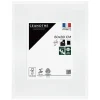 Ceanothe Cadre photo wild blanc 60x80 cm avec passe-partout 40x50 cm Fabriqué en France* Cadre 60 X 80 Cm