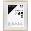 Ceanothe Cadre photo 40x50 cm chêne alba avec passe-partout 30x40 cm Fabriqué en France* Cadre