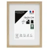 Ceanothe Cadre photo 18x24 cm chêne alba avec passe-partout 13x18 cm Fabriqué en France* Cadre 18 X 24 Cm|Cadre