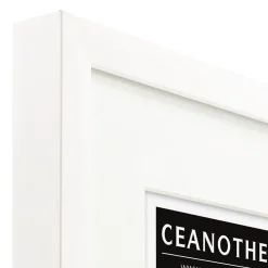 Online Ceanothe Cadre photo 30x40 cm milan blanc avec passe-partout 20x30 cm Fabriqué en France