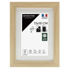 Discount Ceanothe Cadre photo 13x18 cm milan brut avec passe-partout 10x15 cm Fabriqué en France
