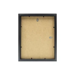 Ceanothe Cadre photo 24x30 cm milan noir avec passe-partout 18x24 cm Fabriqué en France* Cadre