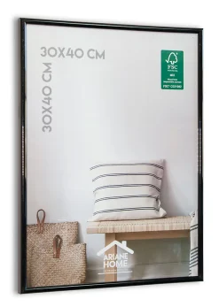 Cadre plastique gallery Ariane Home noir l.30 x H.40 cm* Cadre 30 X 40 Cm - A3